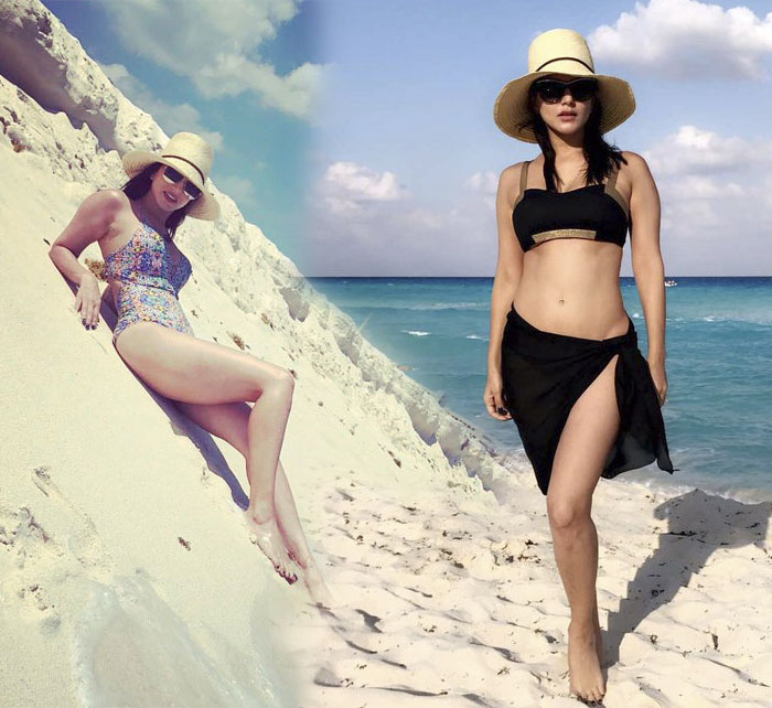 sunny leone,summer trip,cancun beach  సన్నీ.. మూడ్ కోసం అక్కడికెళ్లింది..!